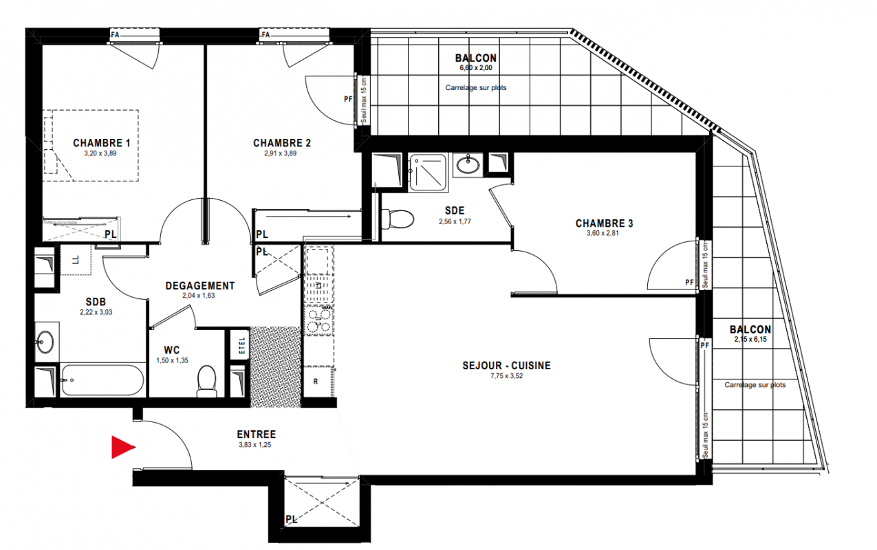 Plan du lot