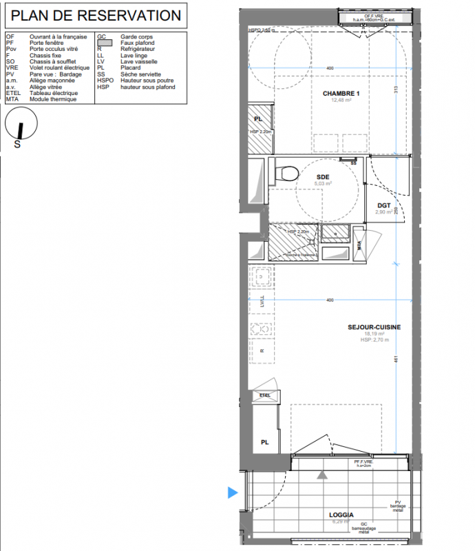 Plan du lot