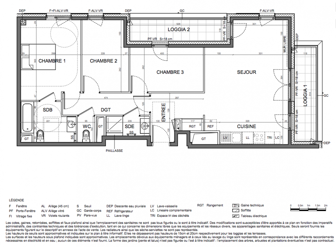 Plan du lot