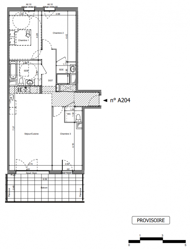Plan du lot