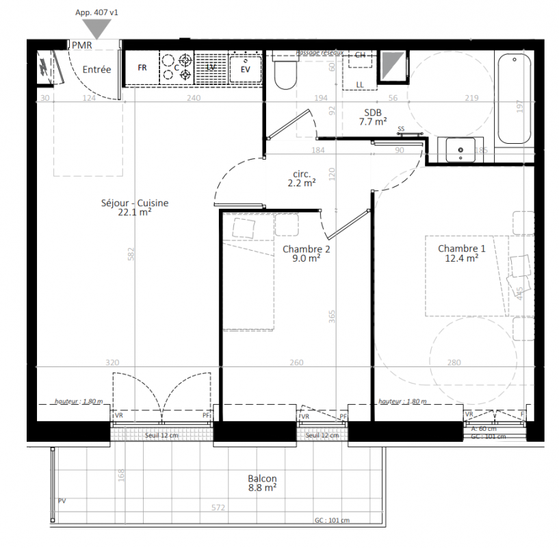 Plan du lot