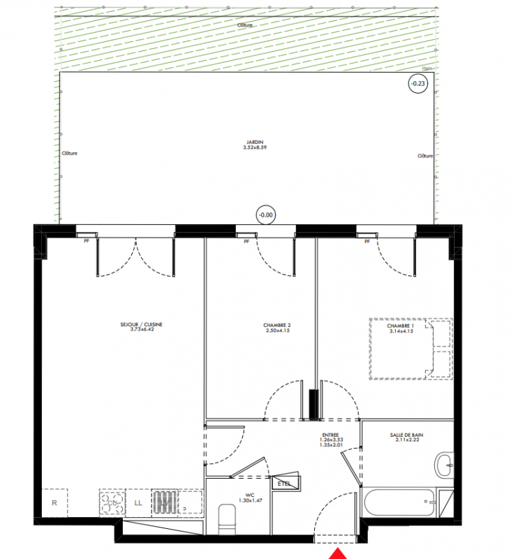 Plan du lot
