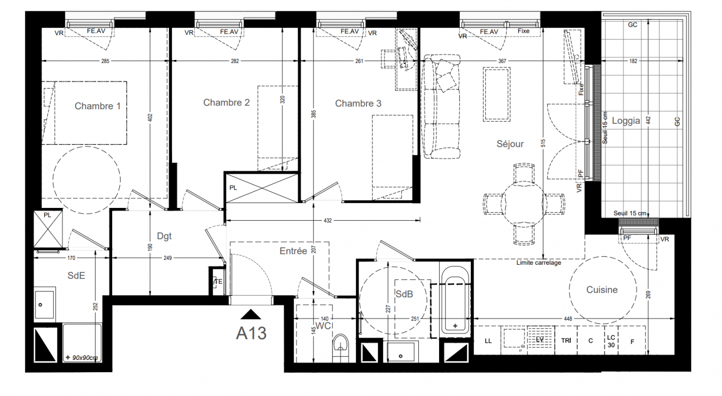 Plan du lot