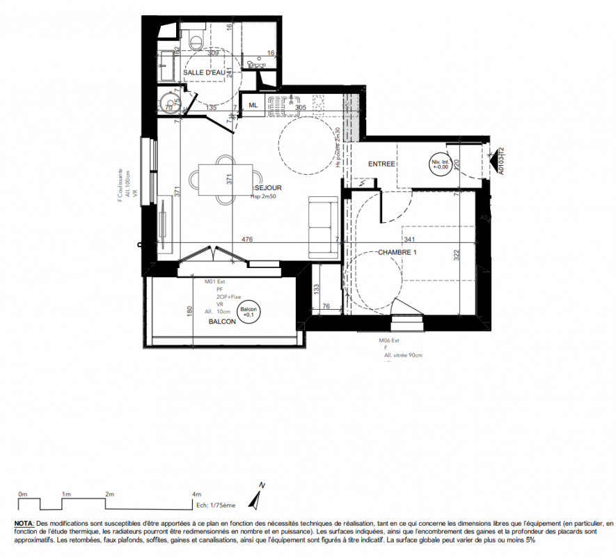 Plan du lot