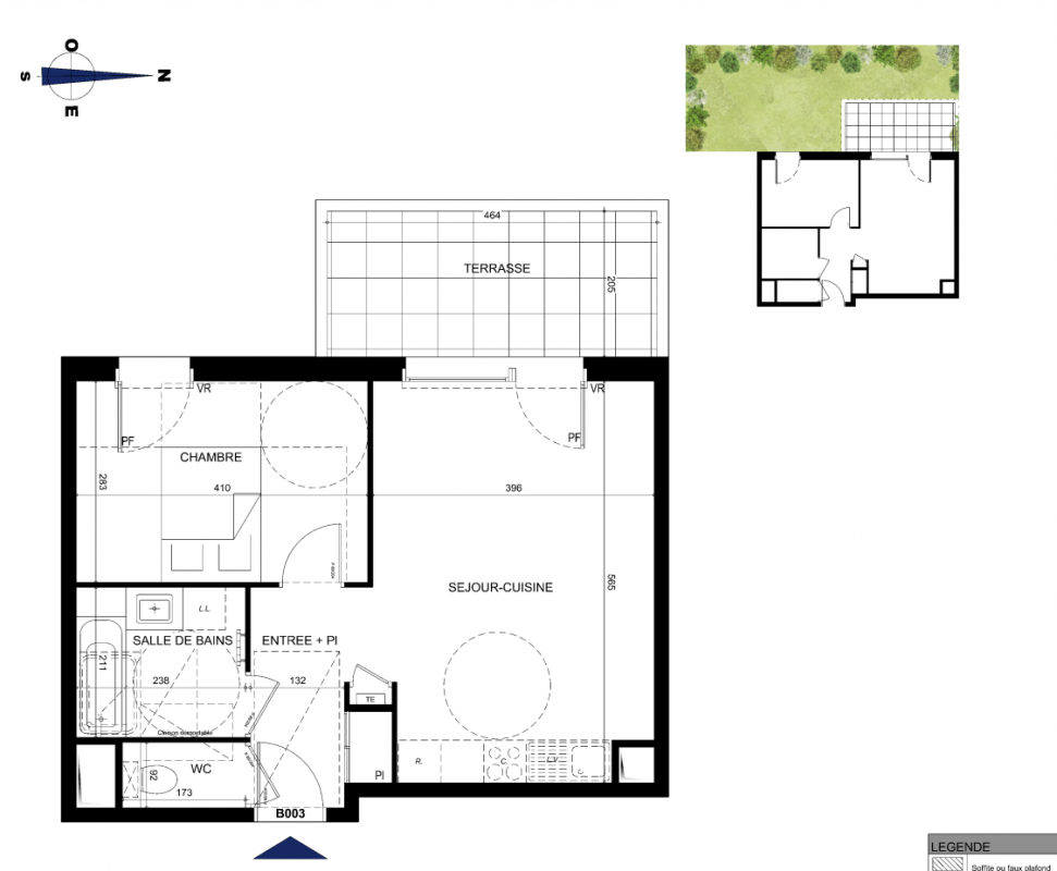 Plan du lot