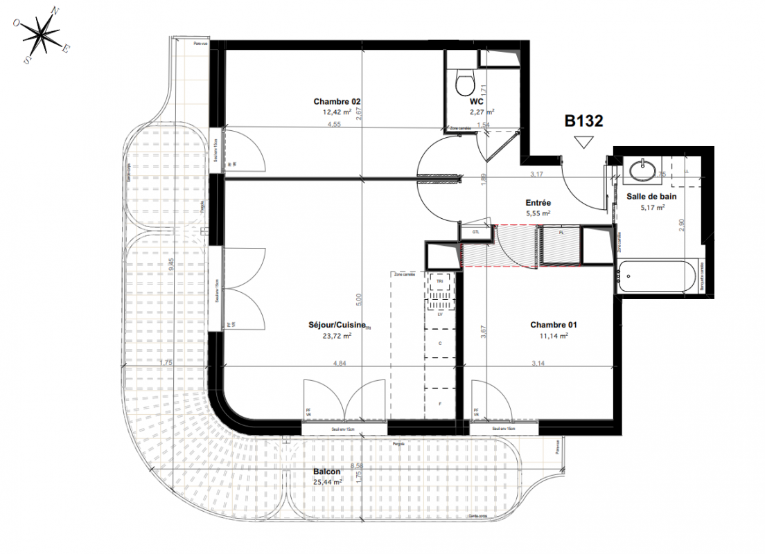 Plan du lot