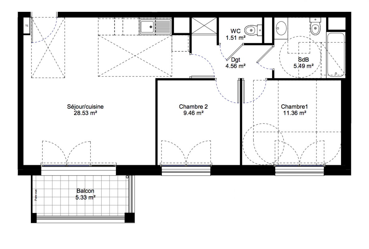 Plan du lot