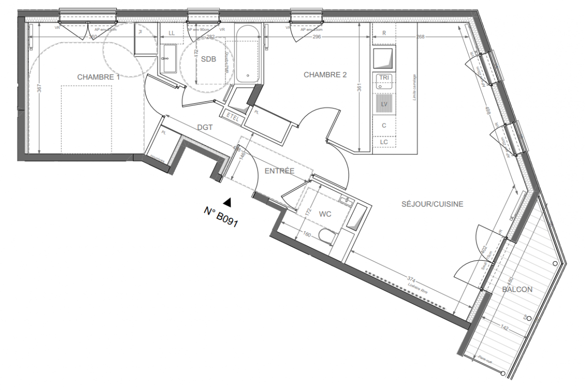 Plan du lot