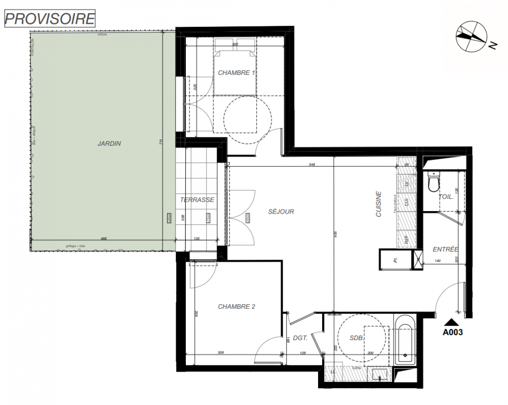 Plan du lot