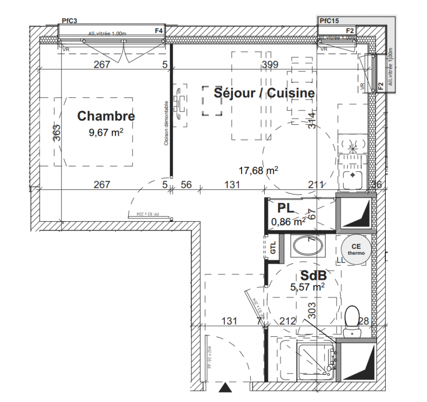 Plan du lot