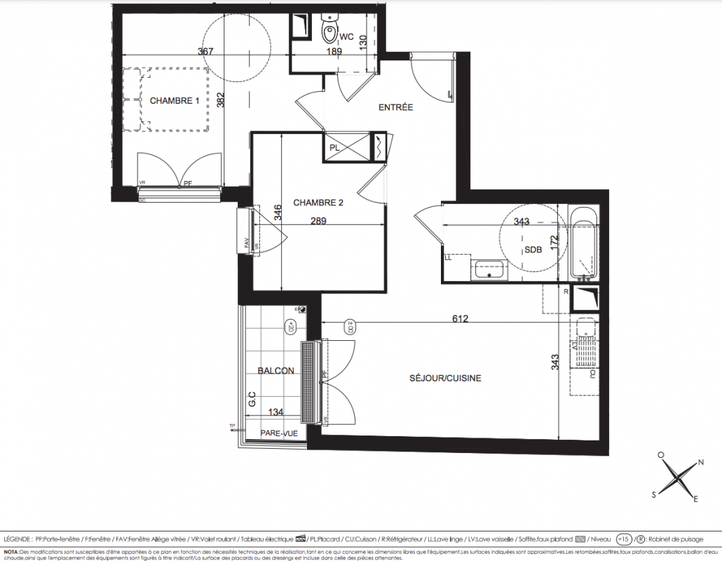 Plan du lot