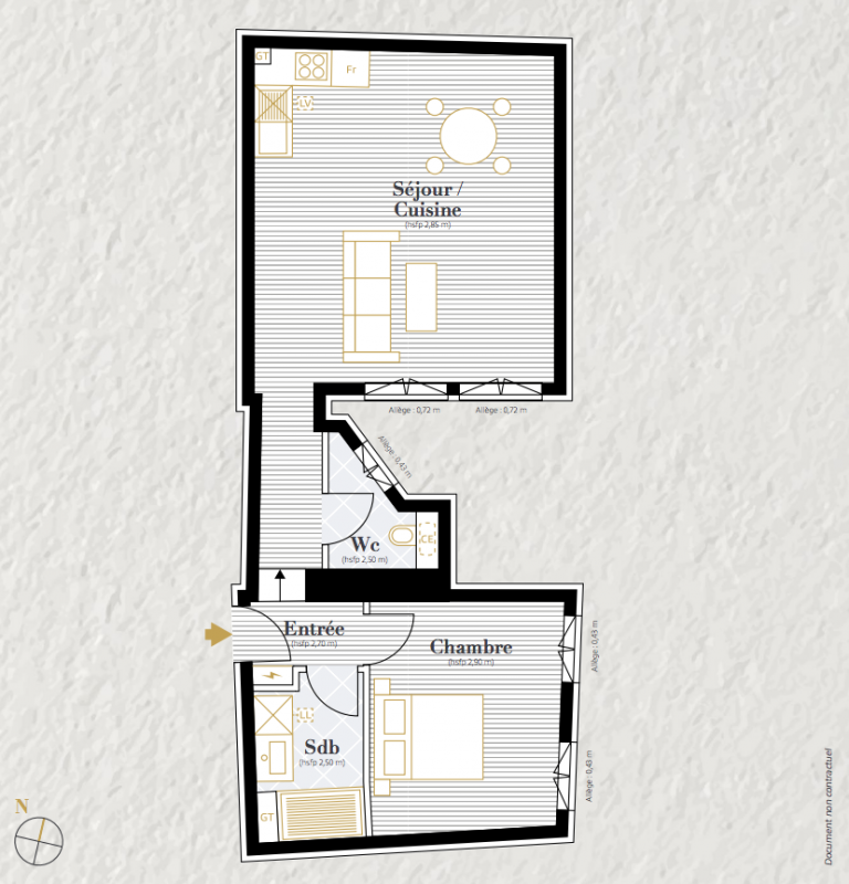 Plan du lot