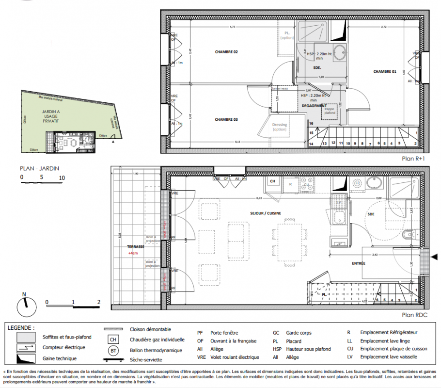 Plan du lot