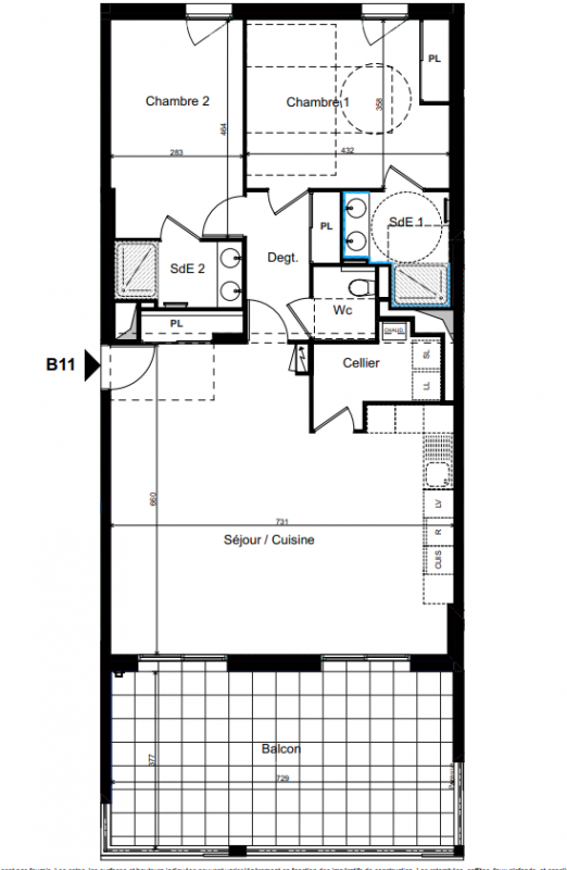 Plan du lot