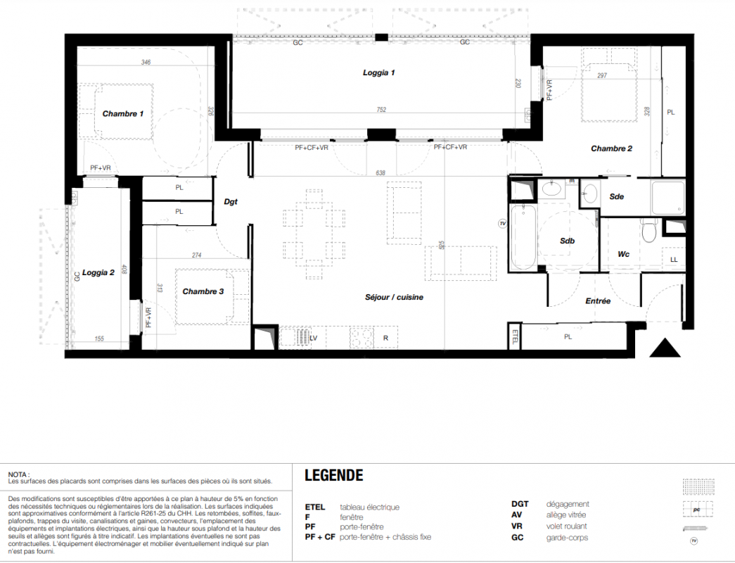Plan du lot