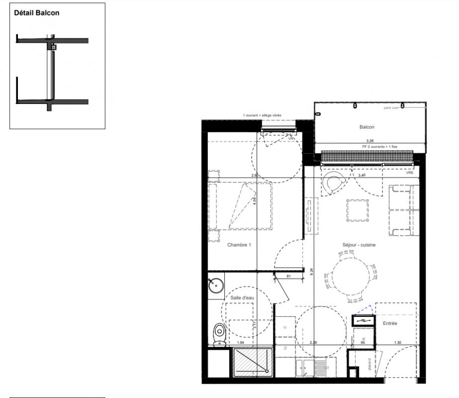 Plan du lot