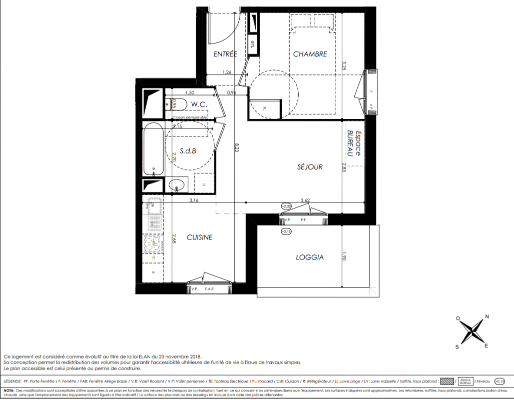 Plan du lot
