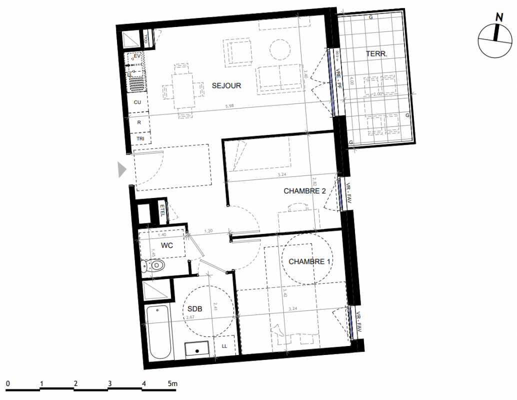 Plan du lot