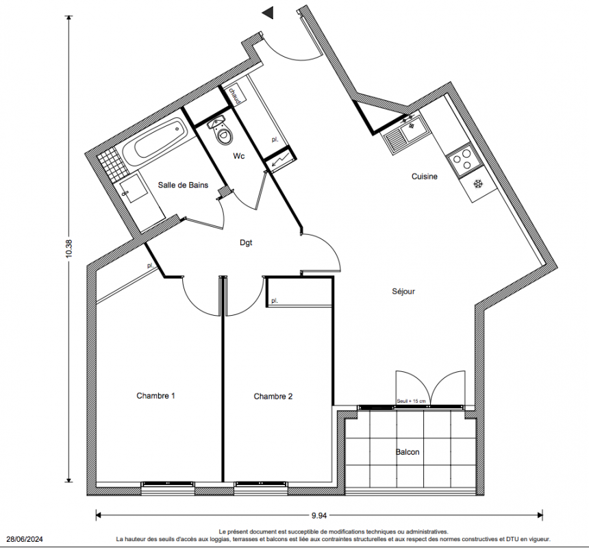 Plan du lot
