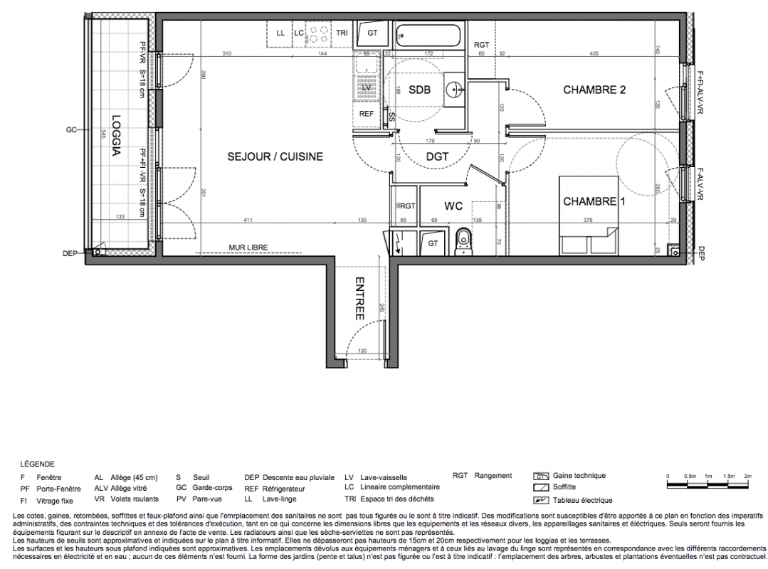 Plan du lot
