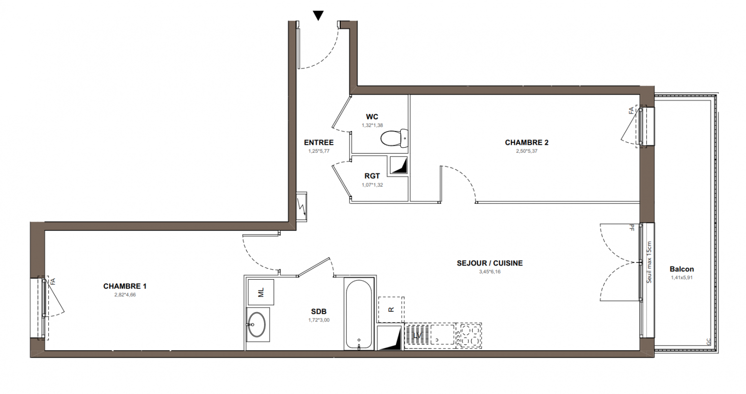 Plan du lot