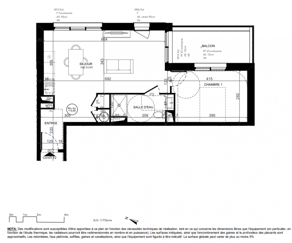 Plan du lot