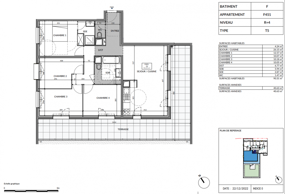 Plan du lot