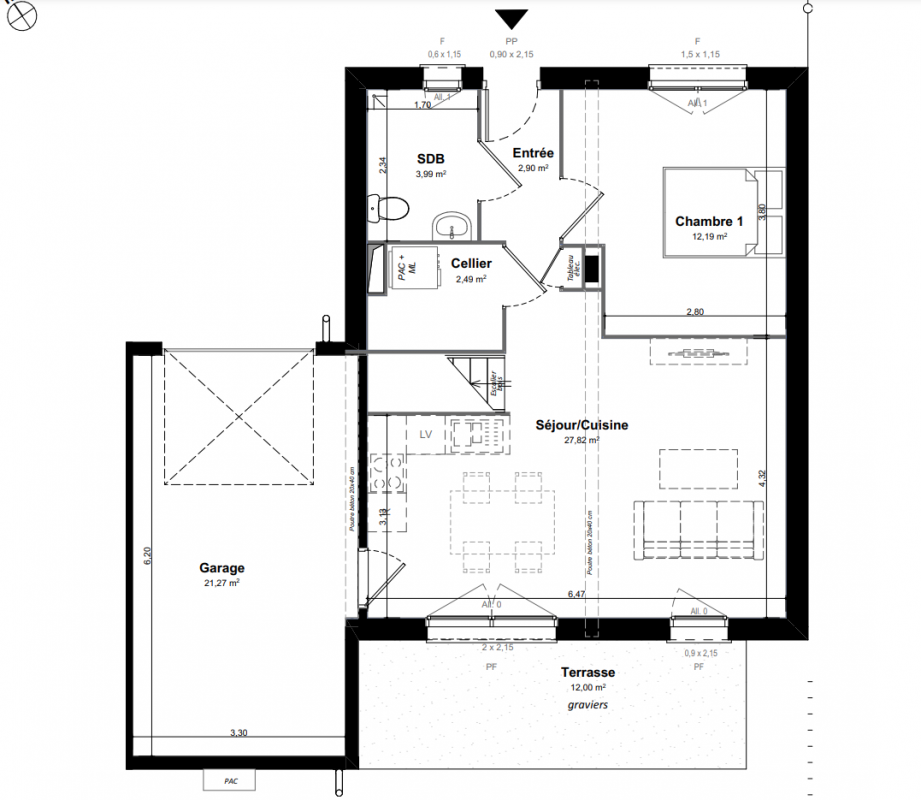 Plan du lot