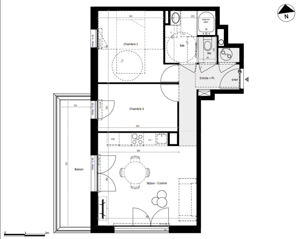 Plan du lot