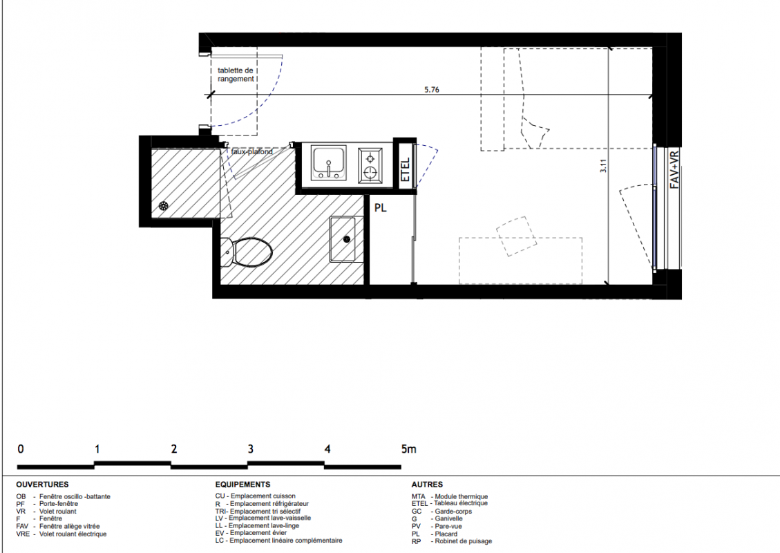 Plan du lot