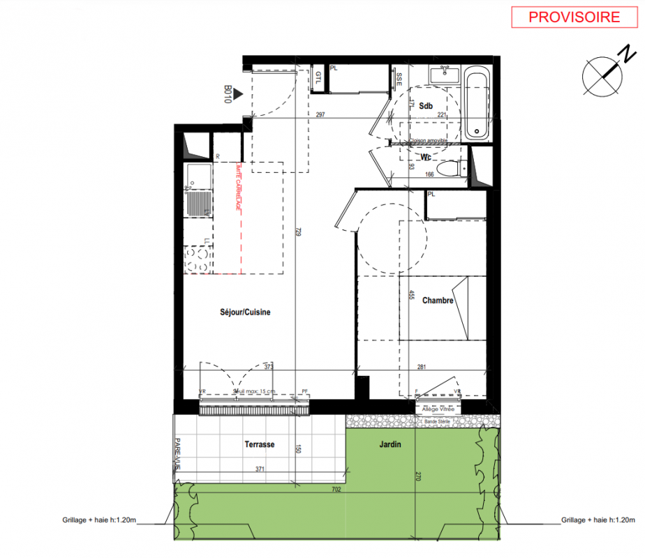 Plan du lot