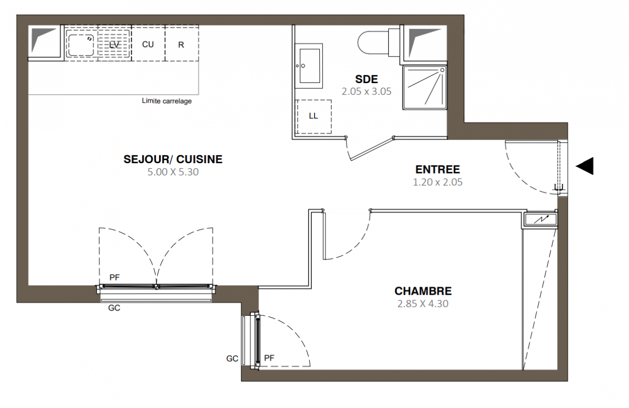 Plan du lot