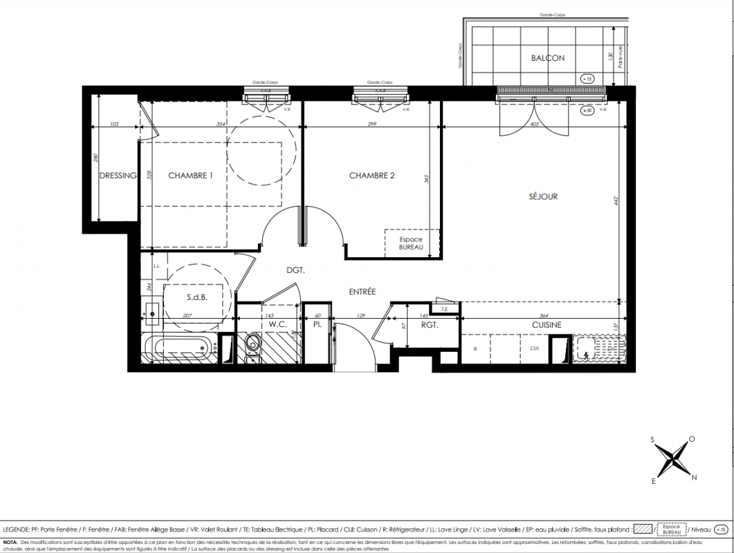 Plan du lot