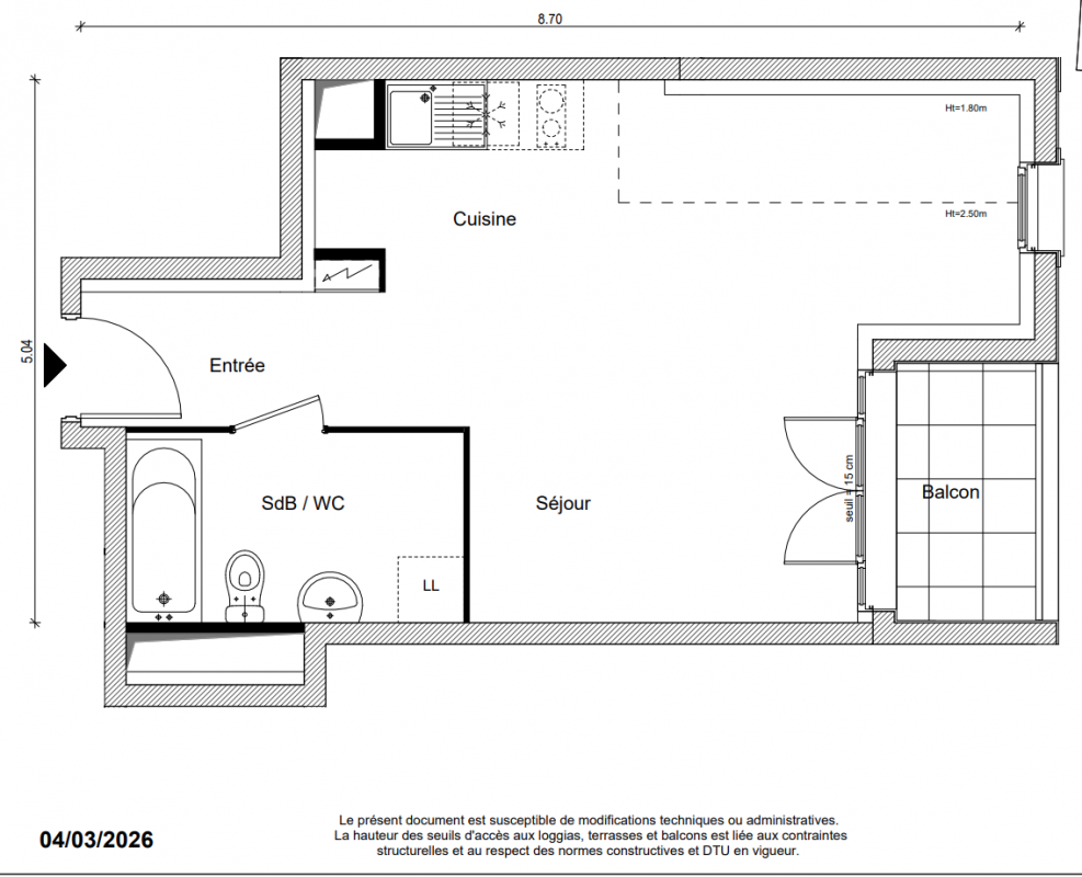 Plan du lot