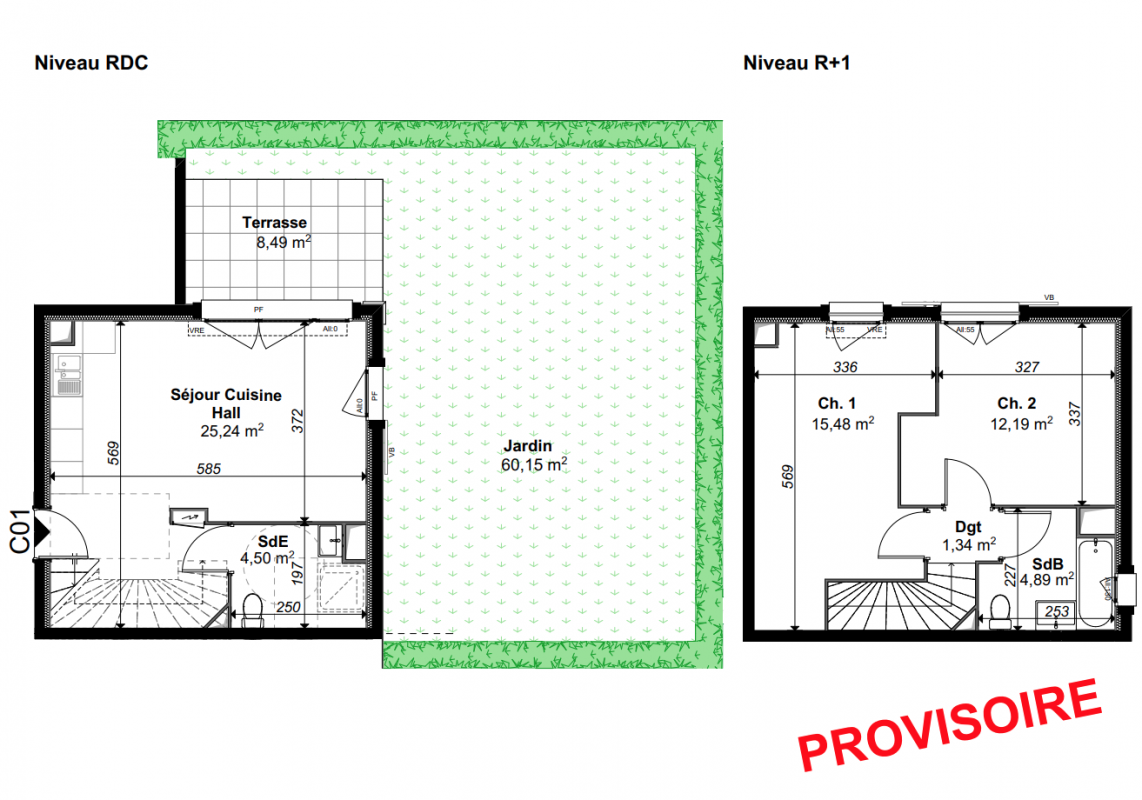 Plan du lot