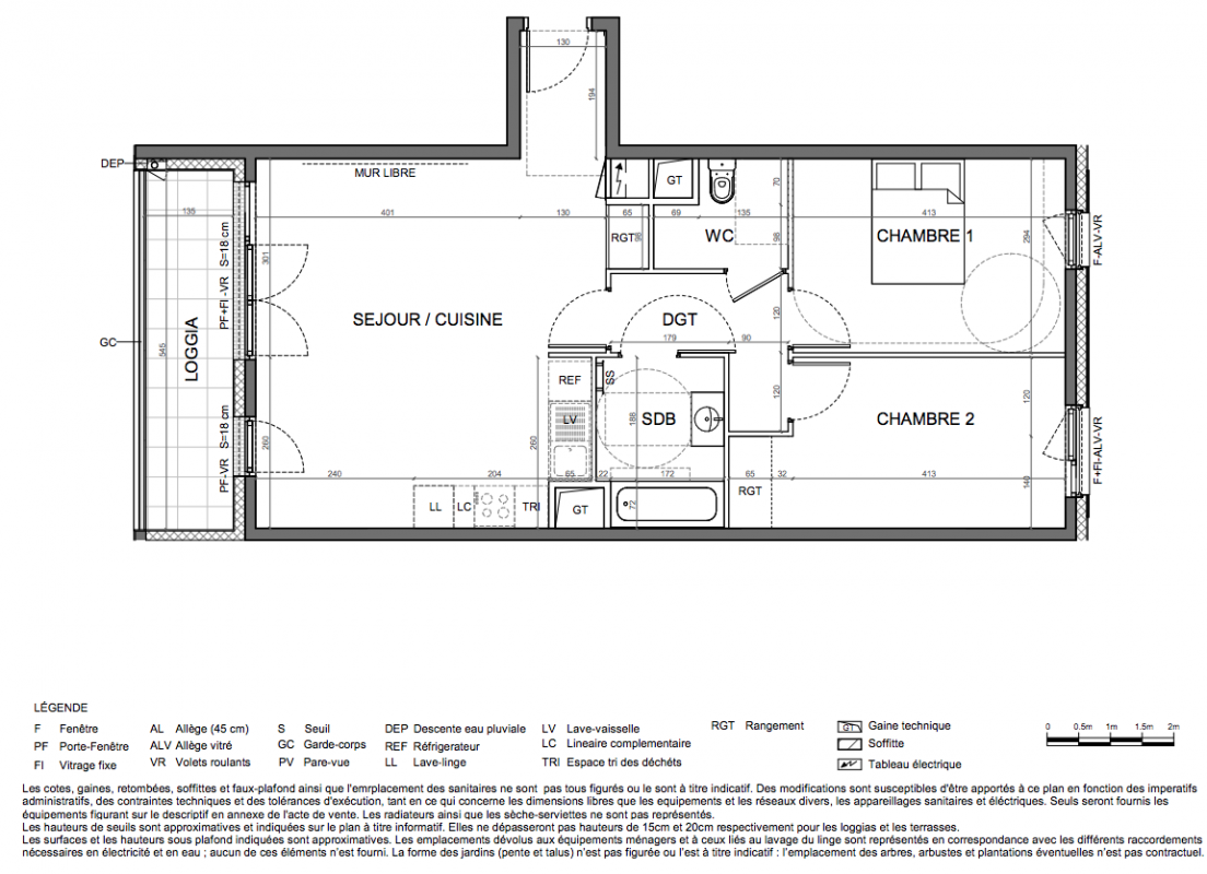 Plan du lot