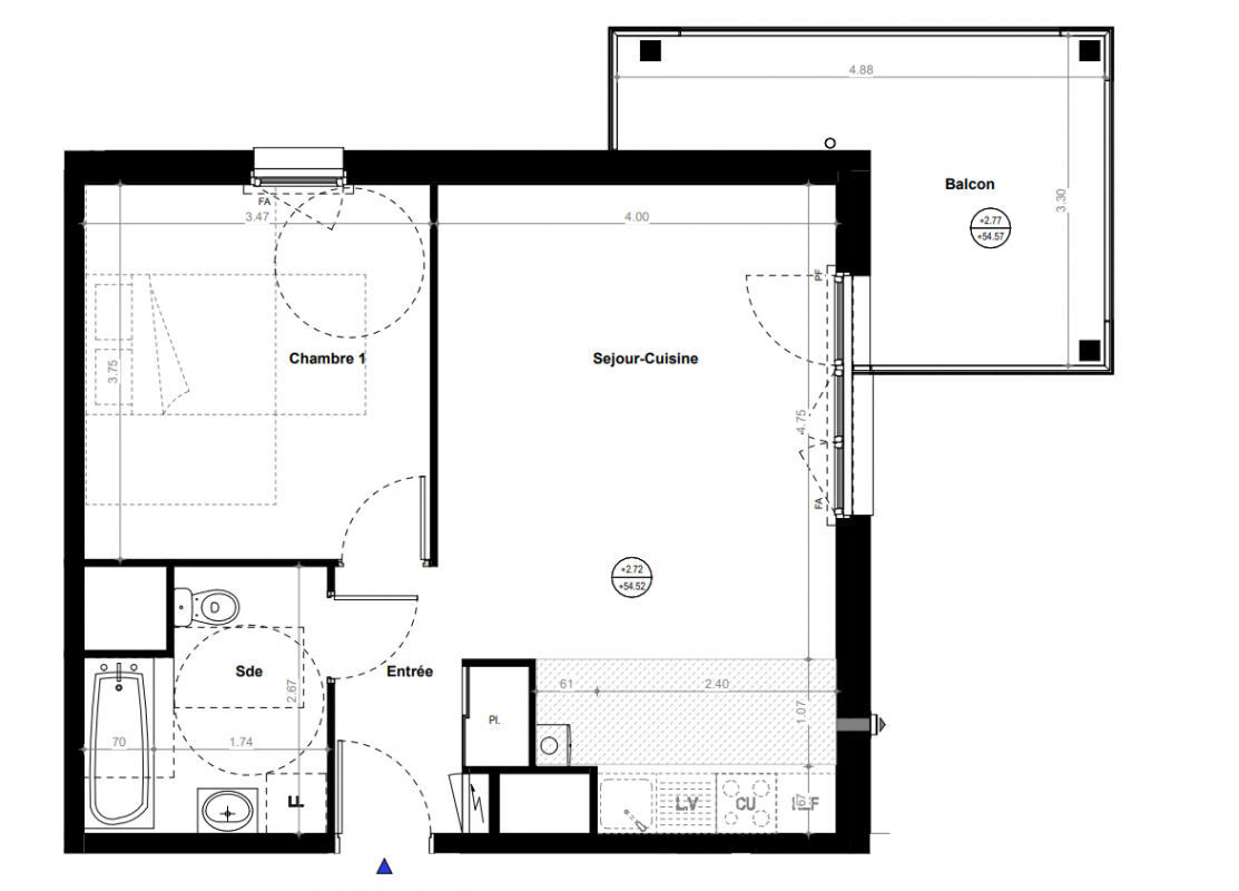 Plan du lot