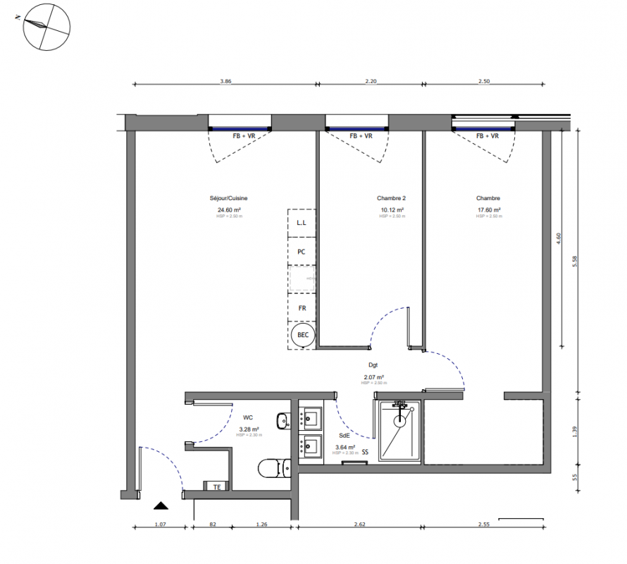 Plan du lot