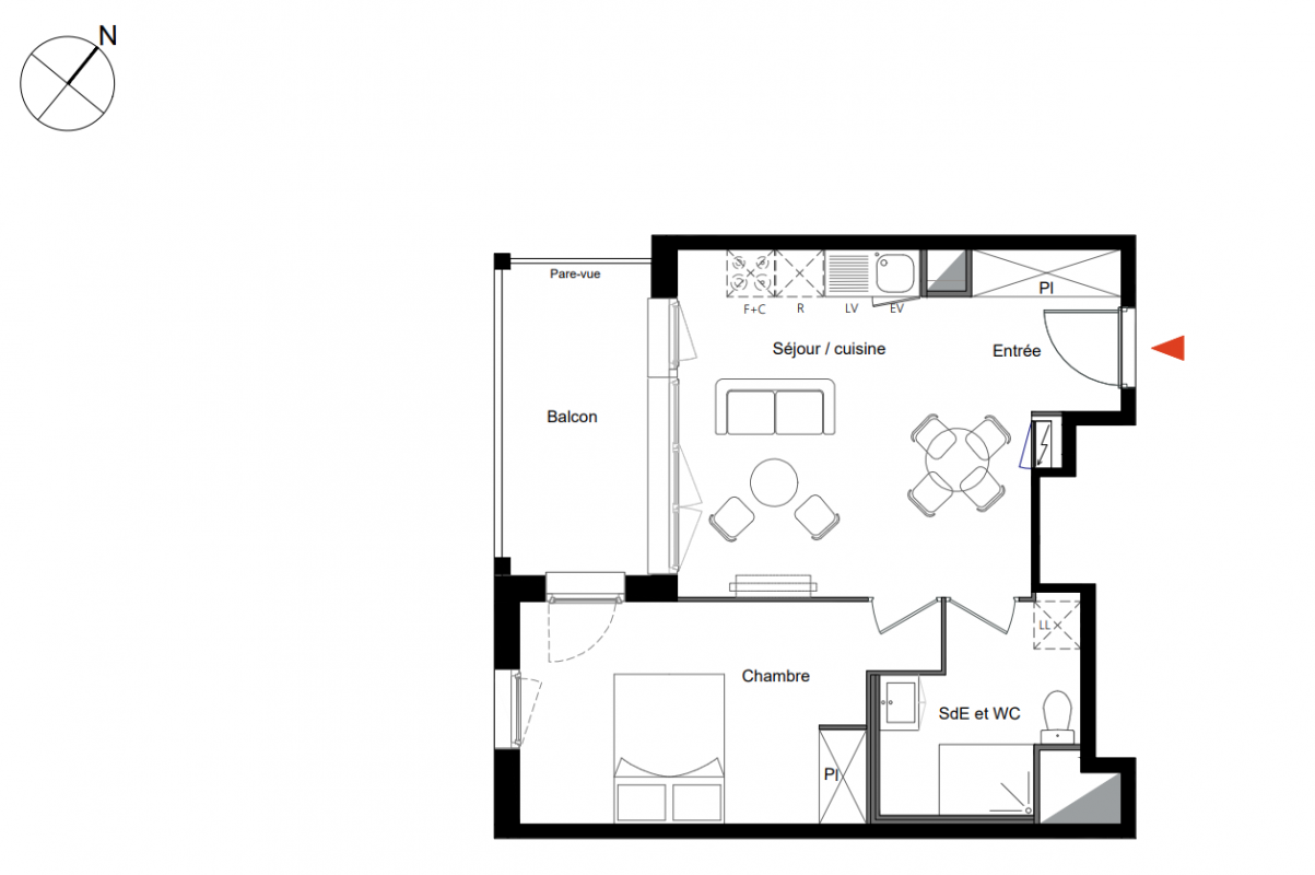 Plan du lot