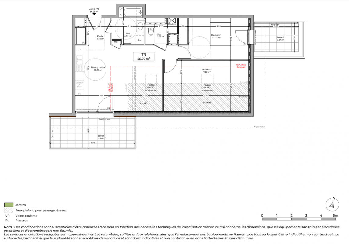Plan du lot