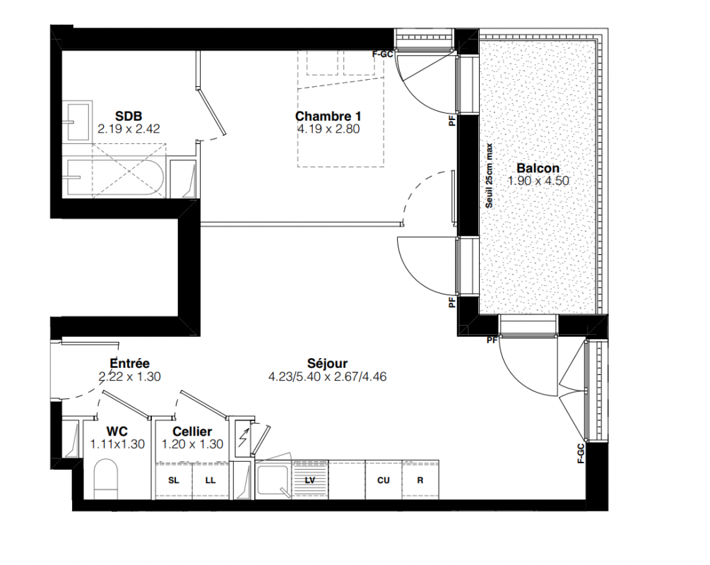 Plan du lot