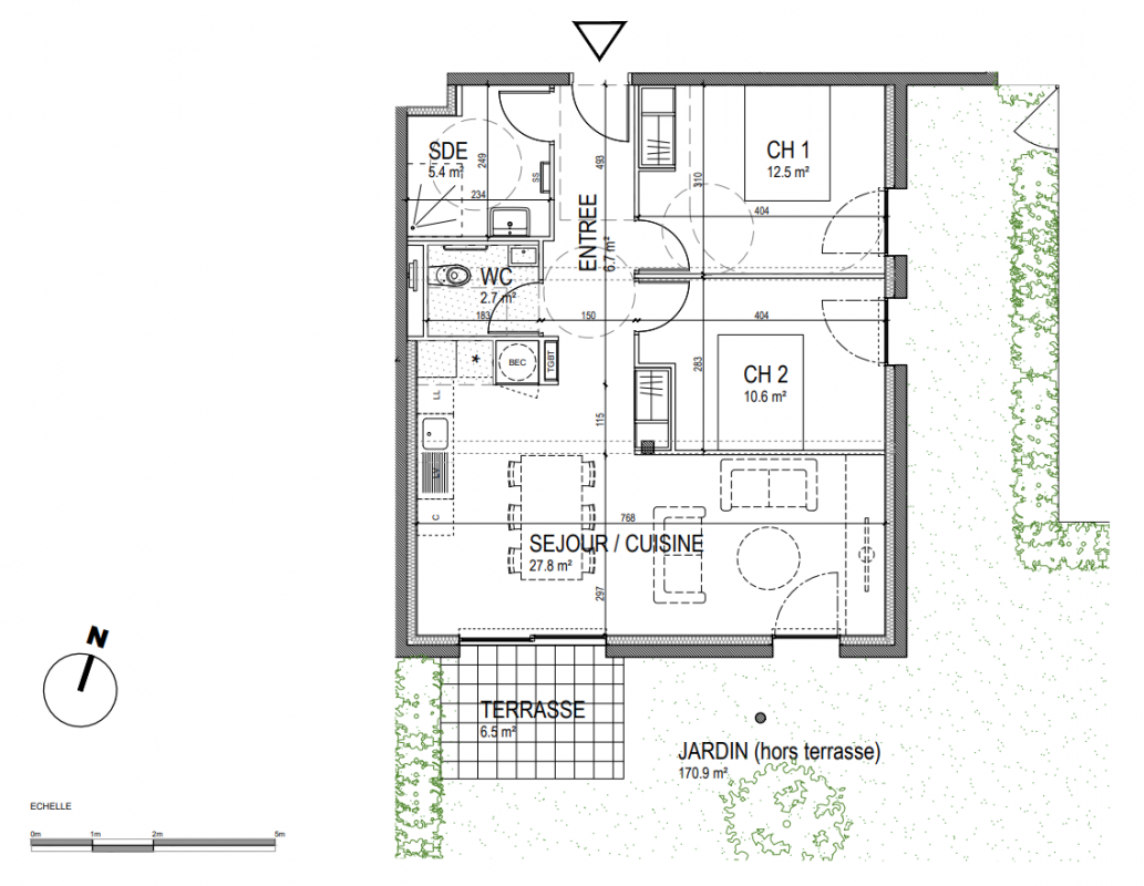 Plan du lot