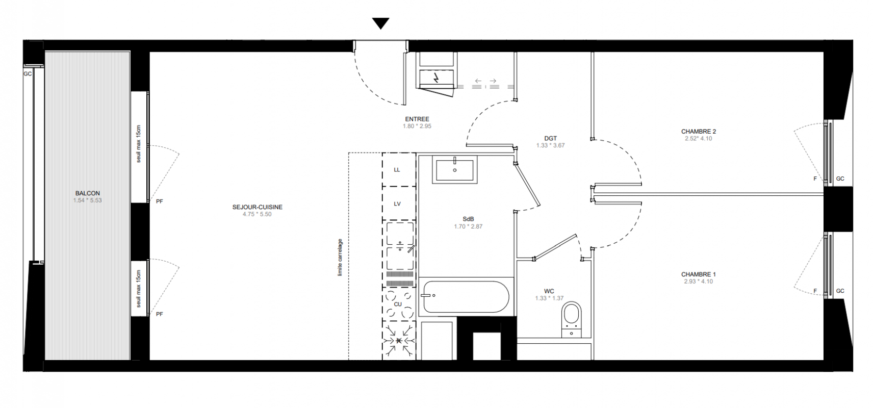 Plan du lot