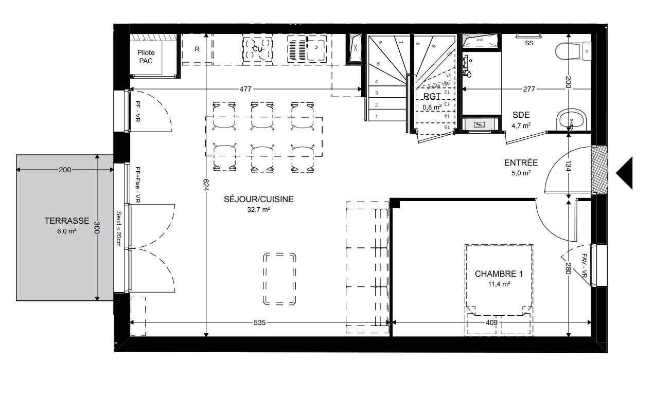 Plan du lot