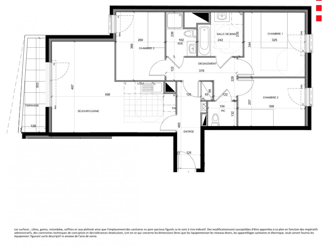 Plan du lot
