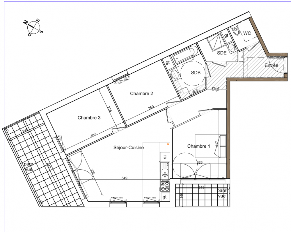 Plan du lot