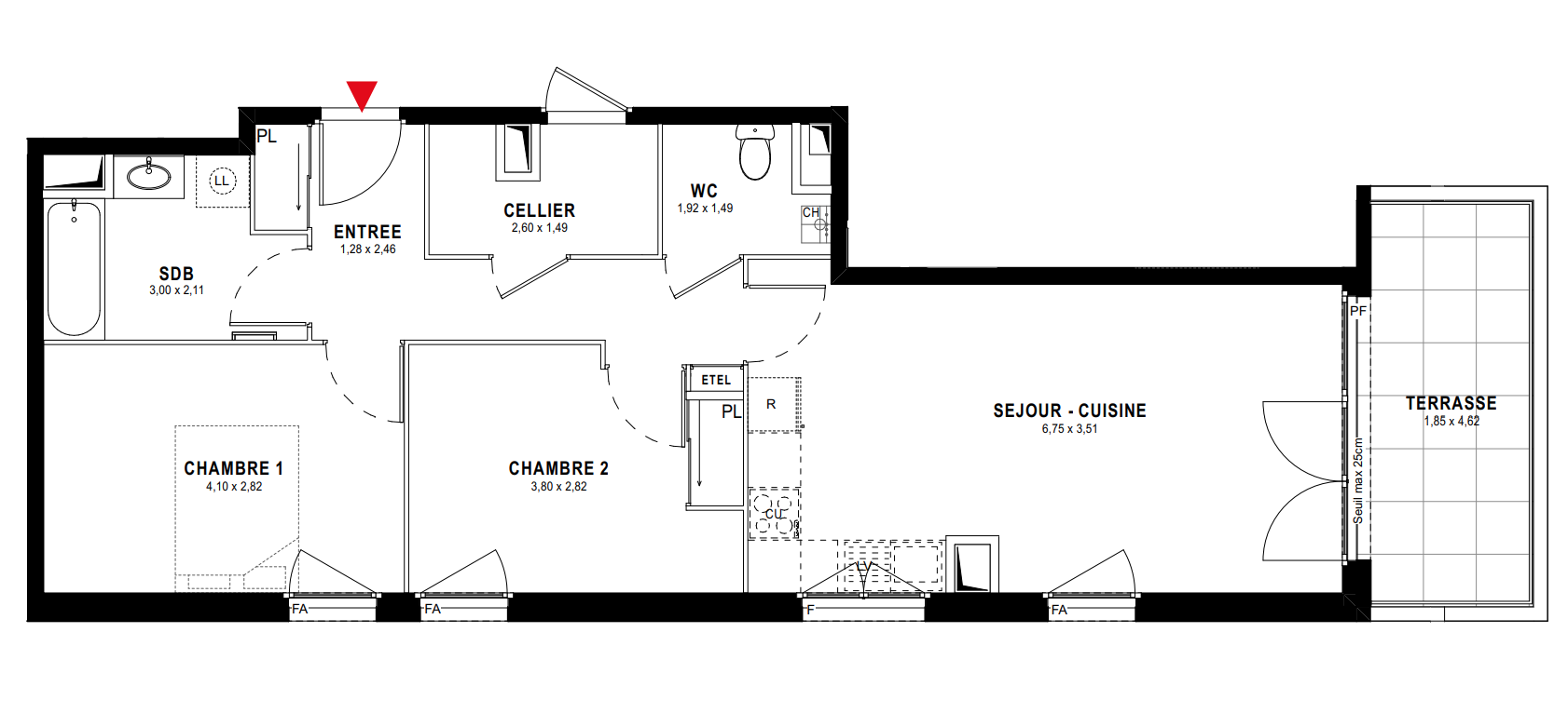 Plan du lot