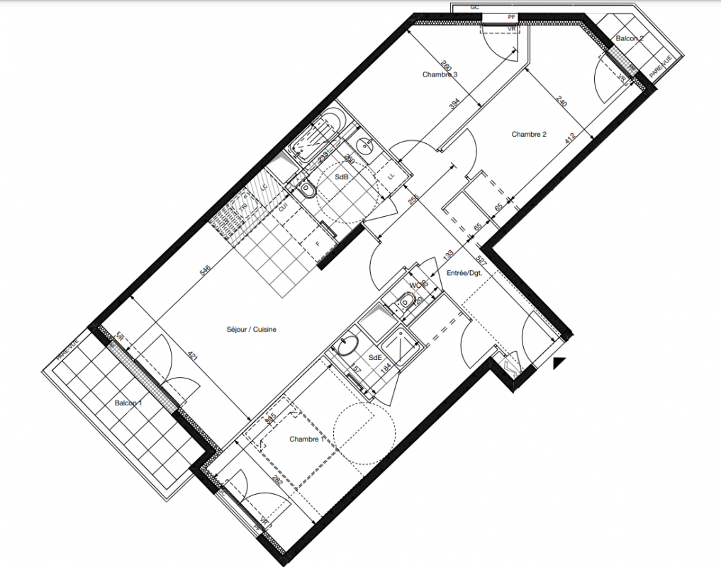 Plan du lot