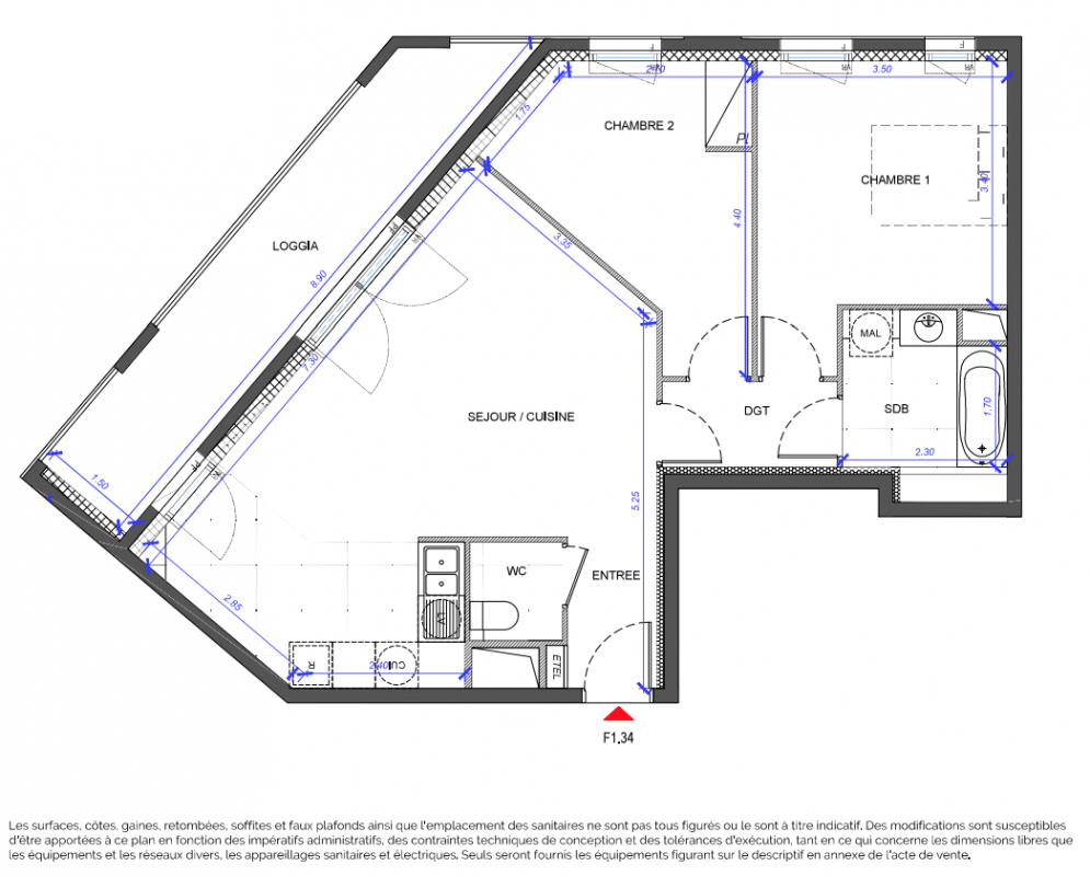 Plan du lot