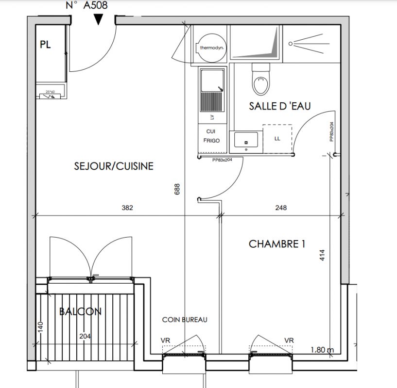 Plan du lot